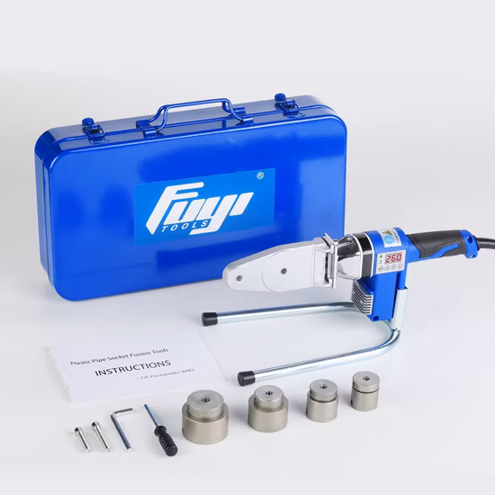 Machine de soudage par fusion à prise numérique Termofusora 600W 20-40mm