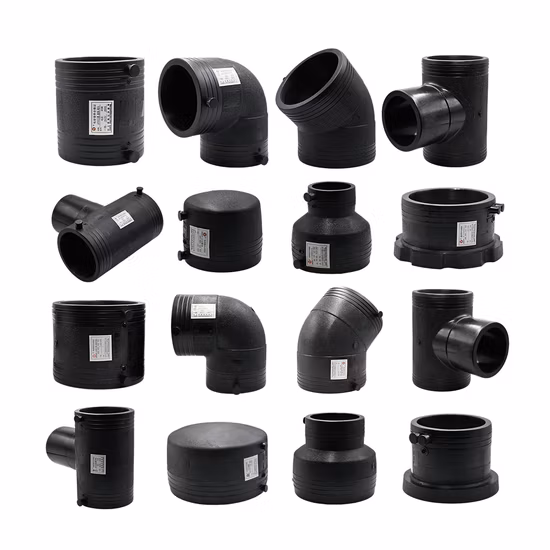 PE Fitting Electrofusion Reducing Tee HDPE Pipe Fitting