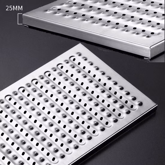 Meilleur prix de gros balcon de drainage de pluie en acier inoxydable crépines de vidange de sol